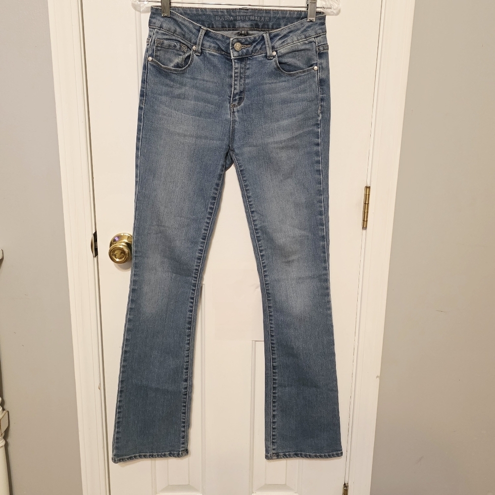 Dana Buchman Blue Denim Bootcut Stretch Jeans Size 2